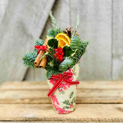 Christmas Pocket Posy